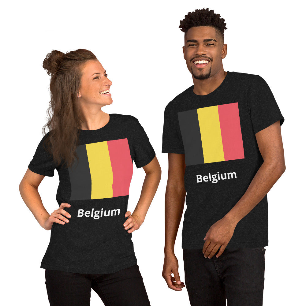 Belgium flag Unisex t-shirt