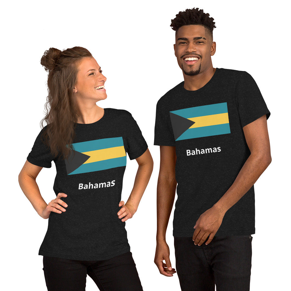 Bahamas flag Unisex t-shirt