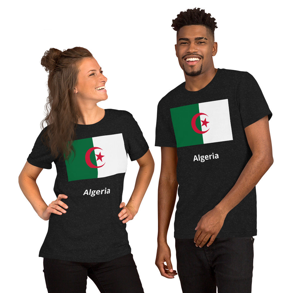 Algeria flag Unisex t-shirt