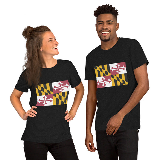 Maryland flag Unisex t-shirt