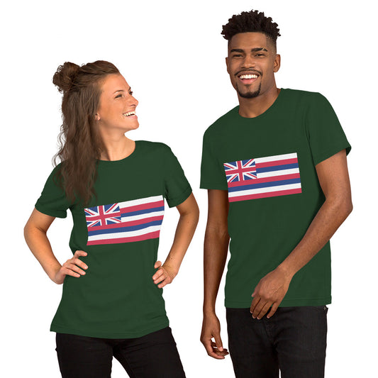 Hawaii flag Unisex t-shirt