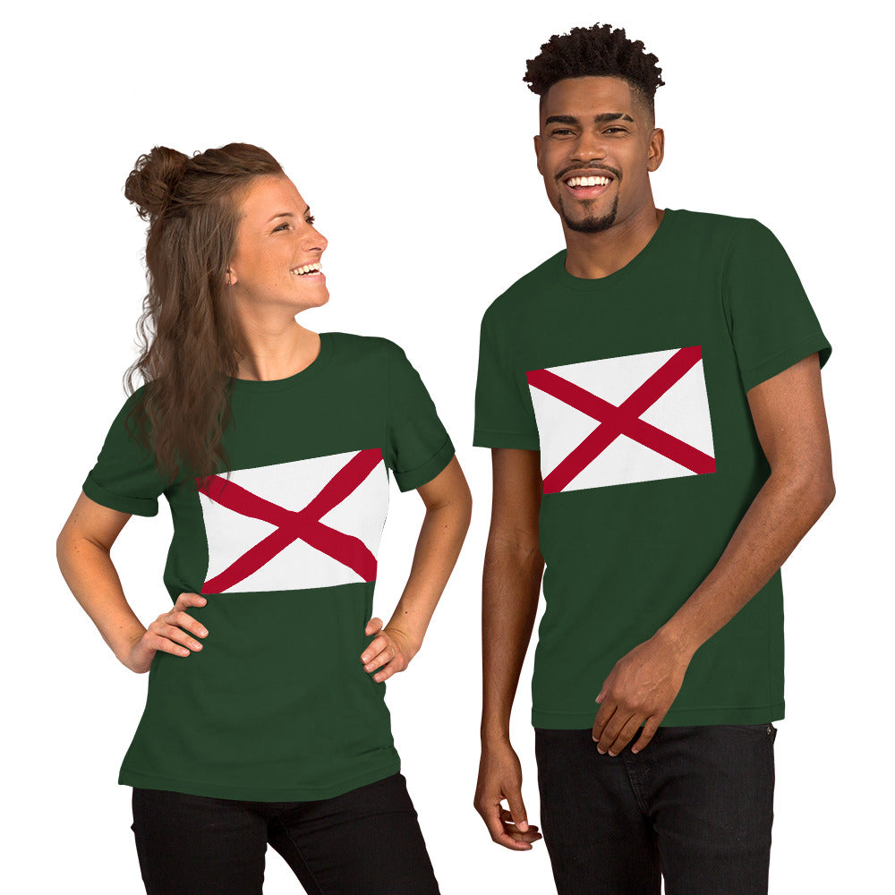 Alabama flag unisex t-shirt