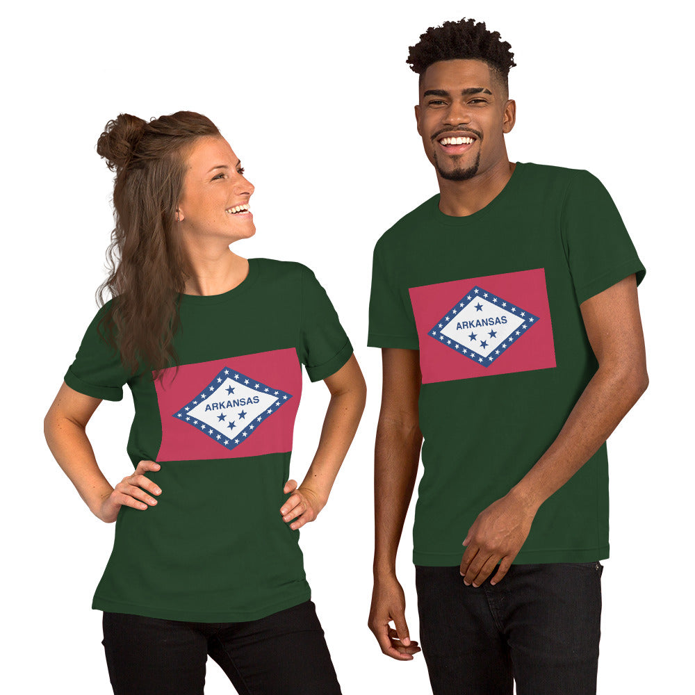 Arkansas flag Unisex t-shirt