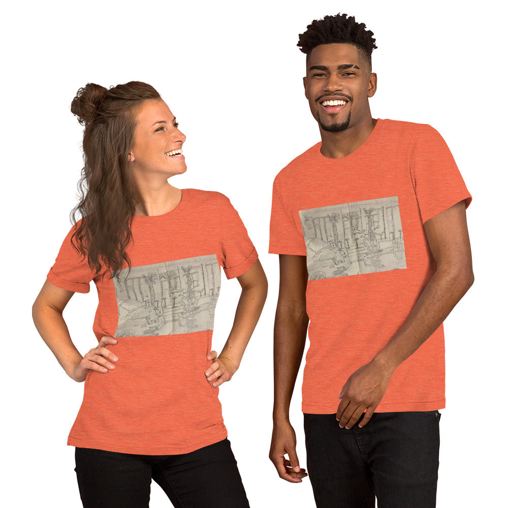 San Francisco Street detail Unisex t-shirt