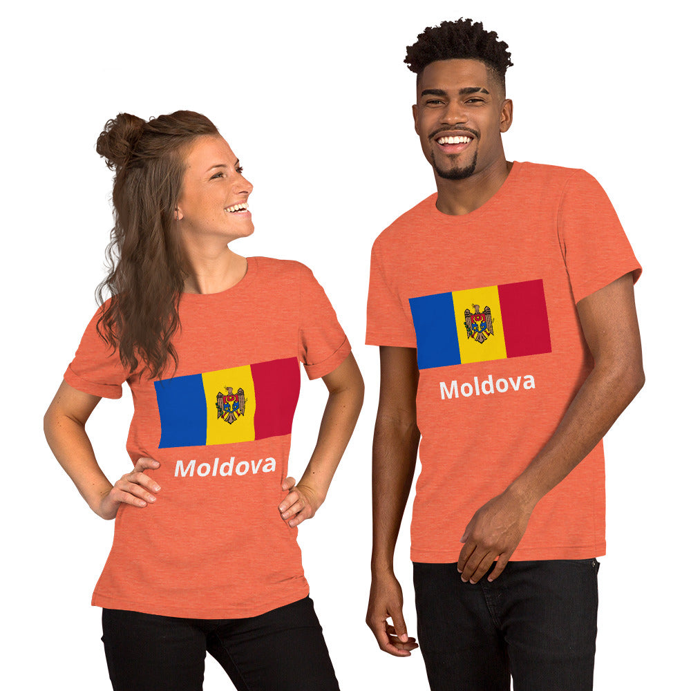 Moldova flag Unisex t-shirt