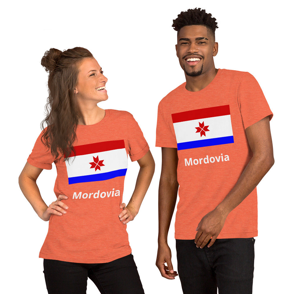 Mordovia flag Unisex t-shirt