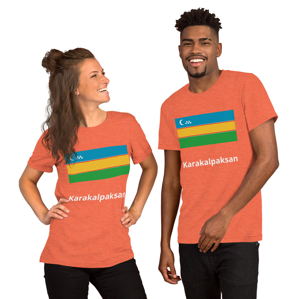 Karakalpakstan flag Unisex t-shirt