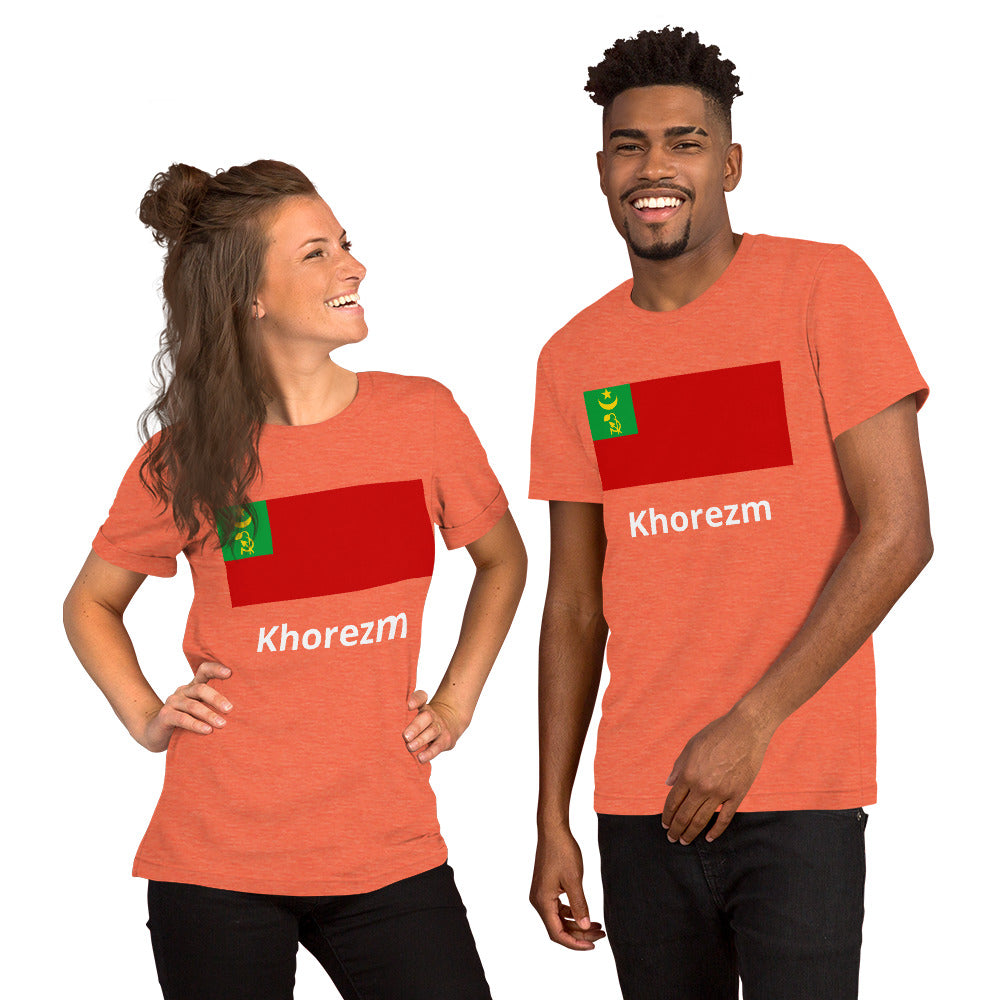 Khorezm flag Unisex t-shirt