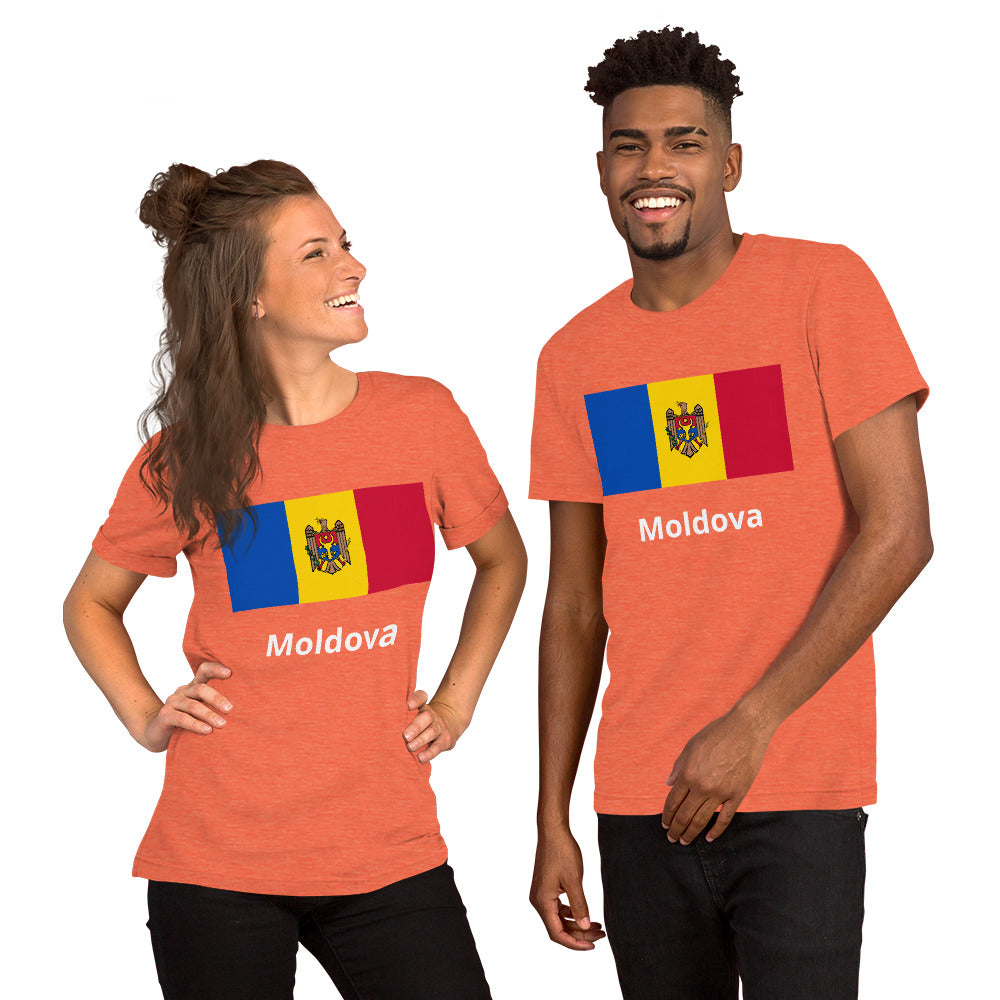 Moldova flag Unisex t-shirt