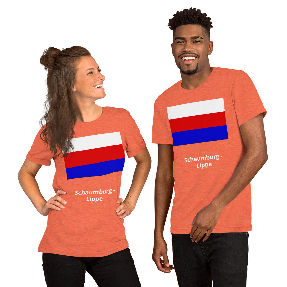 Schaumburg - Lippe flag Unisex t-shirt