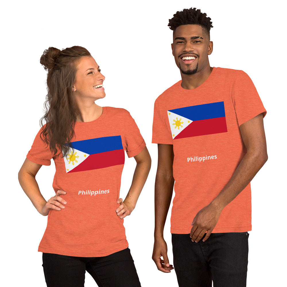 Philippines flag Unisex t-shirt