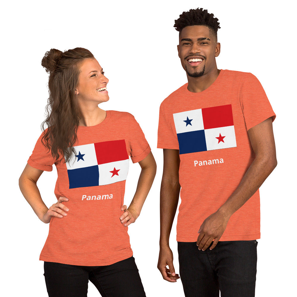 Panama flag Unisex t-shirt