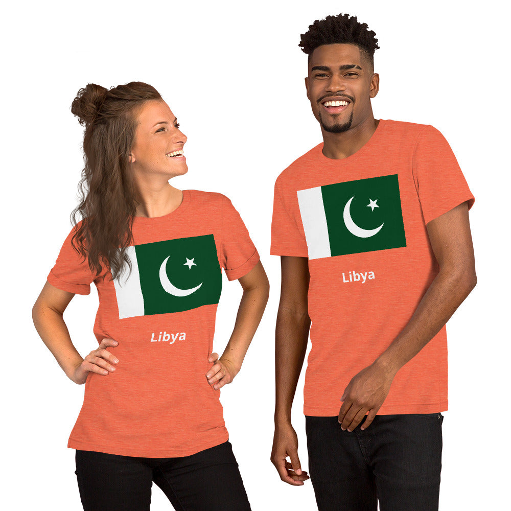 Libya flag Unisex t-shirt