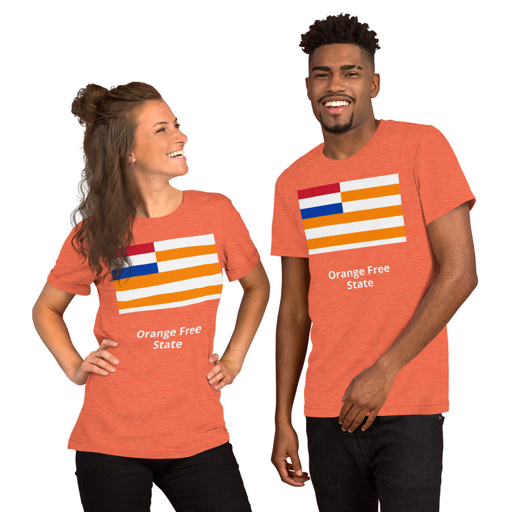 Orange Free State flag Unisex t-shirt