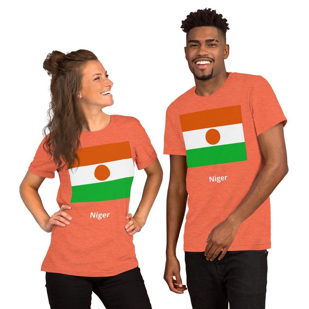 Niger flag Unisex t-shirt