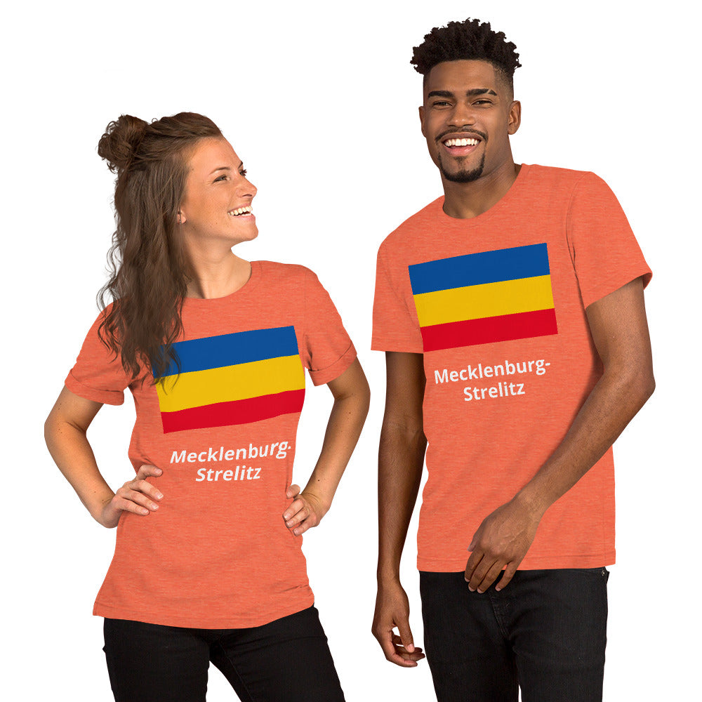 Mecklenburg-Strelitz flag Unisex t-shirt