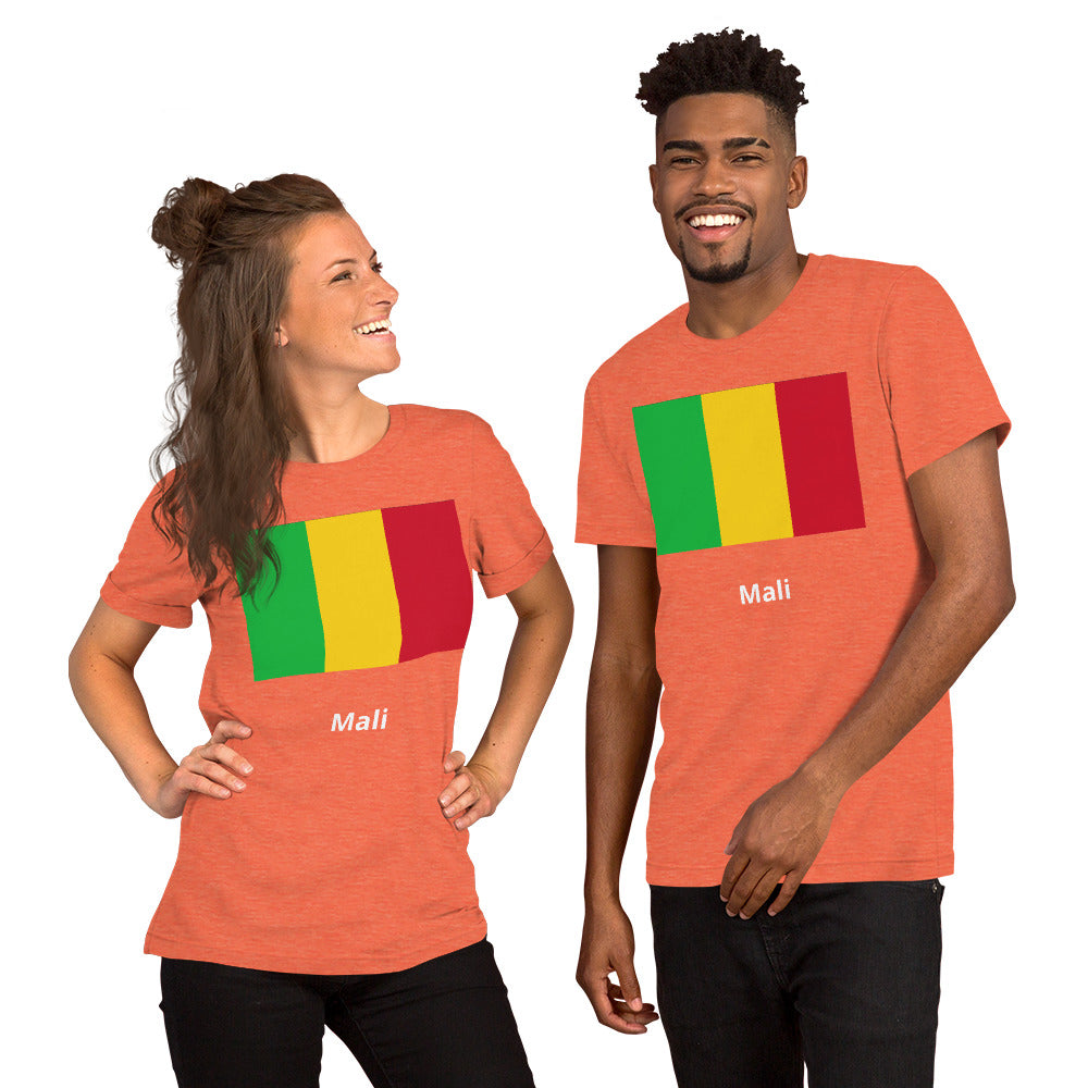 Mali flag Unisex t-shirt