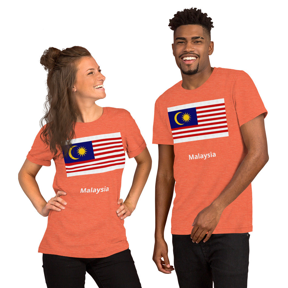 Malaysia flag Unisex t-shirt