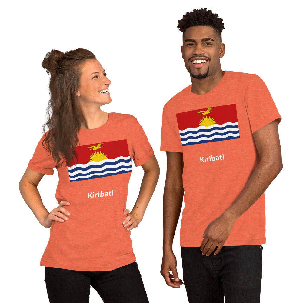 Kiribati flag Unisex t-shirt