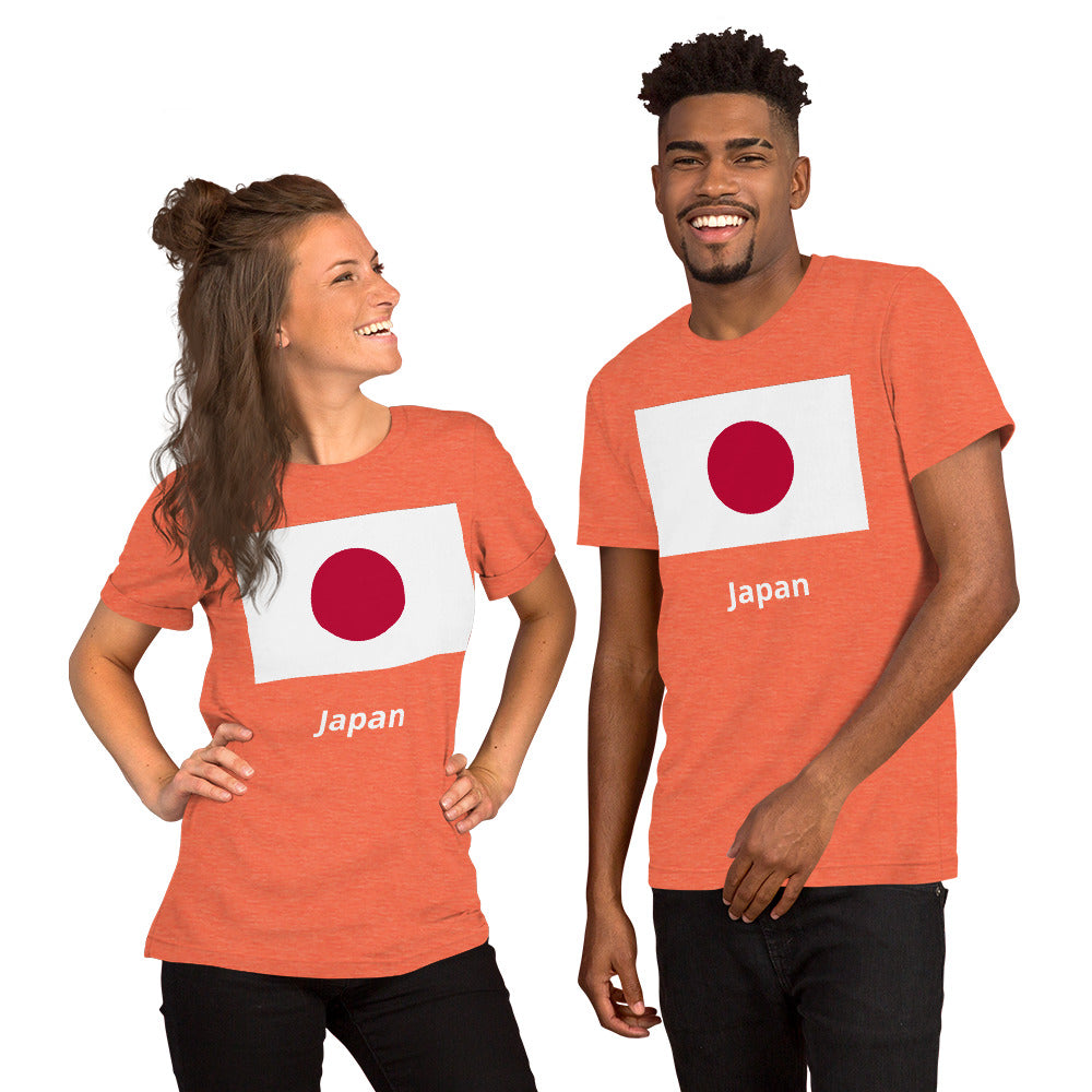 Japan Flag Unisex t-shirt