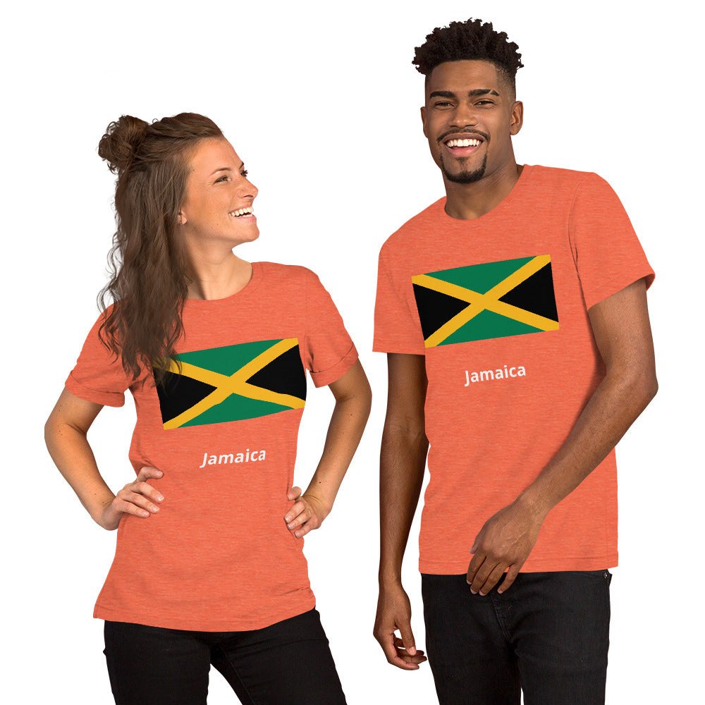 Jamaica flag Unisex t-shirt