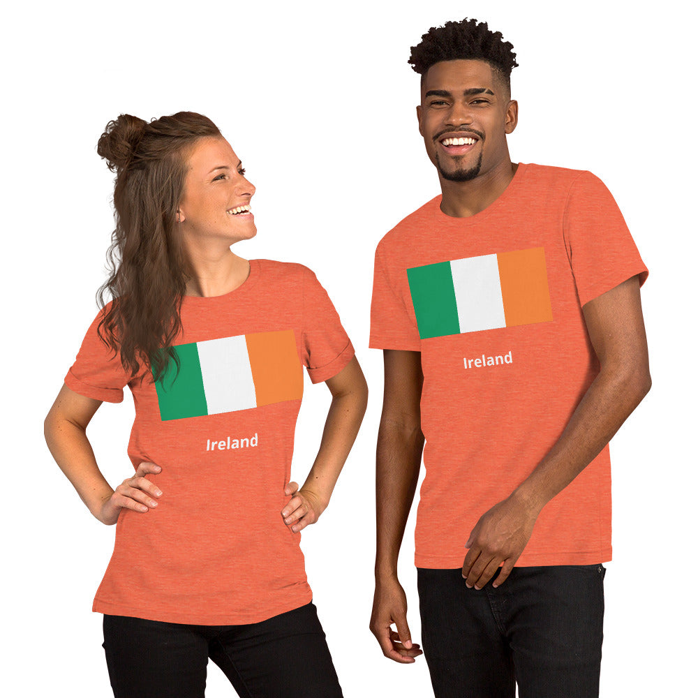 Ireland flag Unisex t-shirt