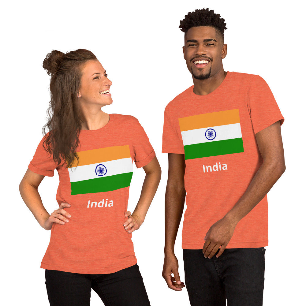 India flag Unisex t-shirt