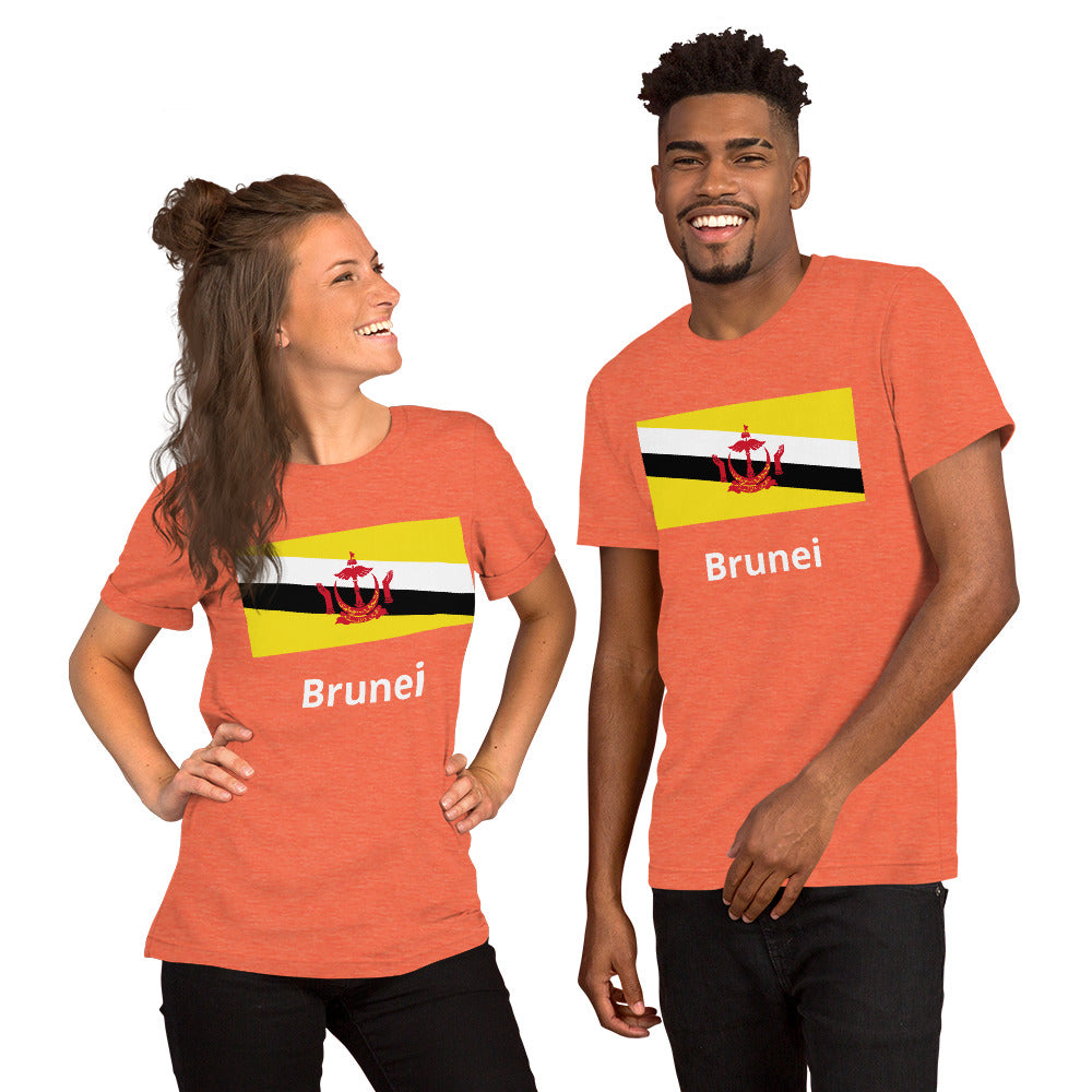 Brunei flag Unisex t-shirt