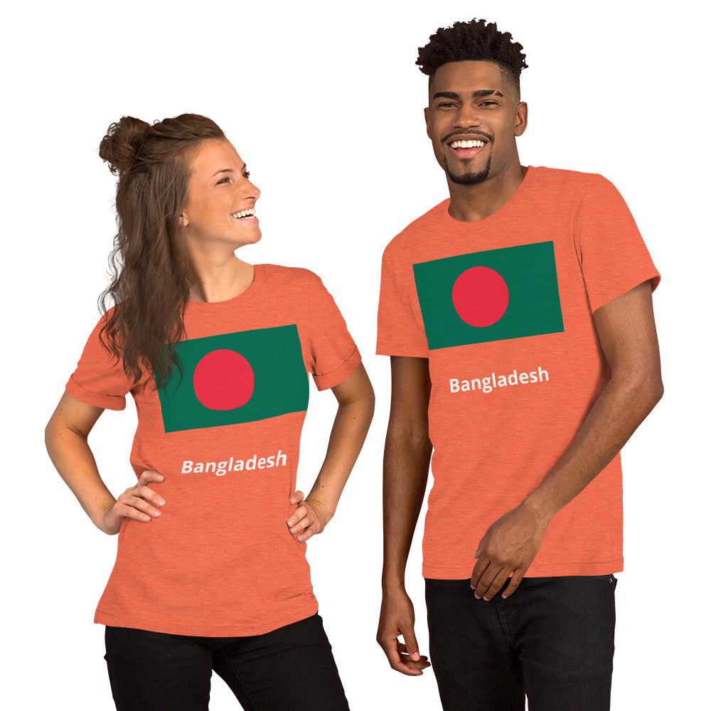 Bangladesh flag Unisex t-shirt