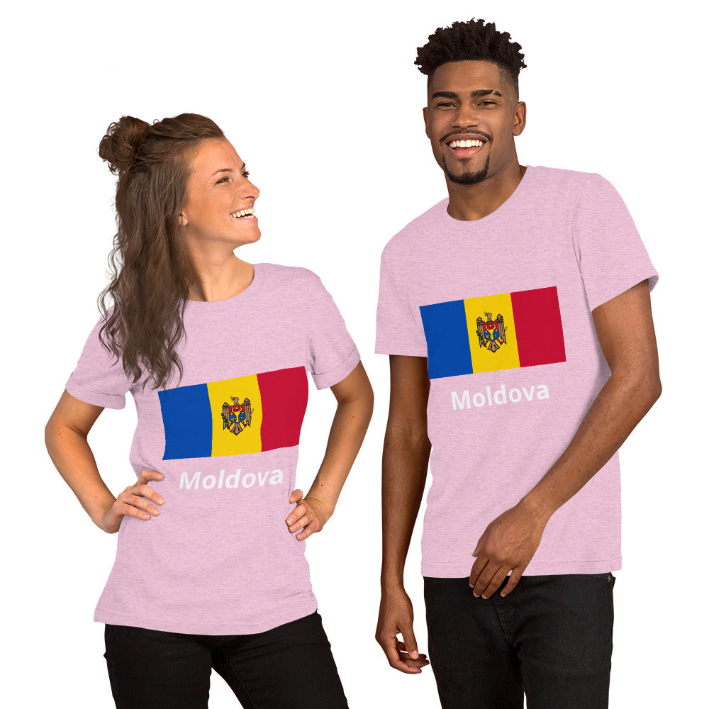 Moldova flag Unisex t-shirt