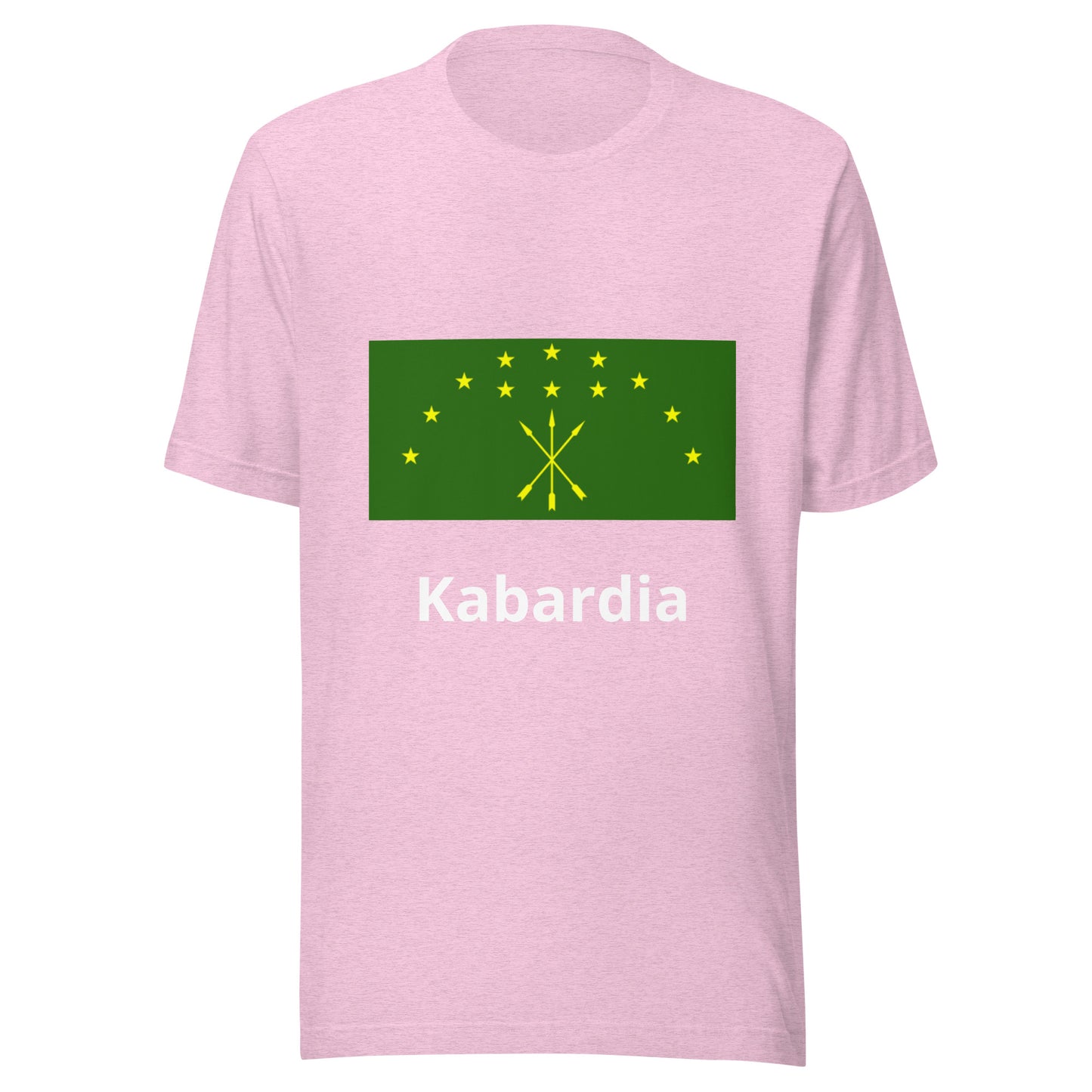 Kabardia flag Unisex t-shirt