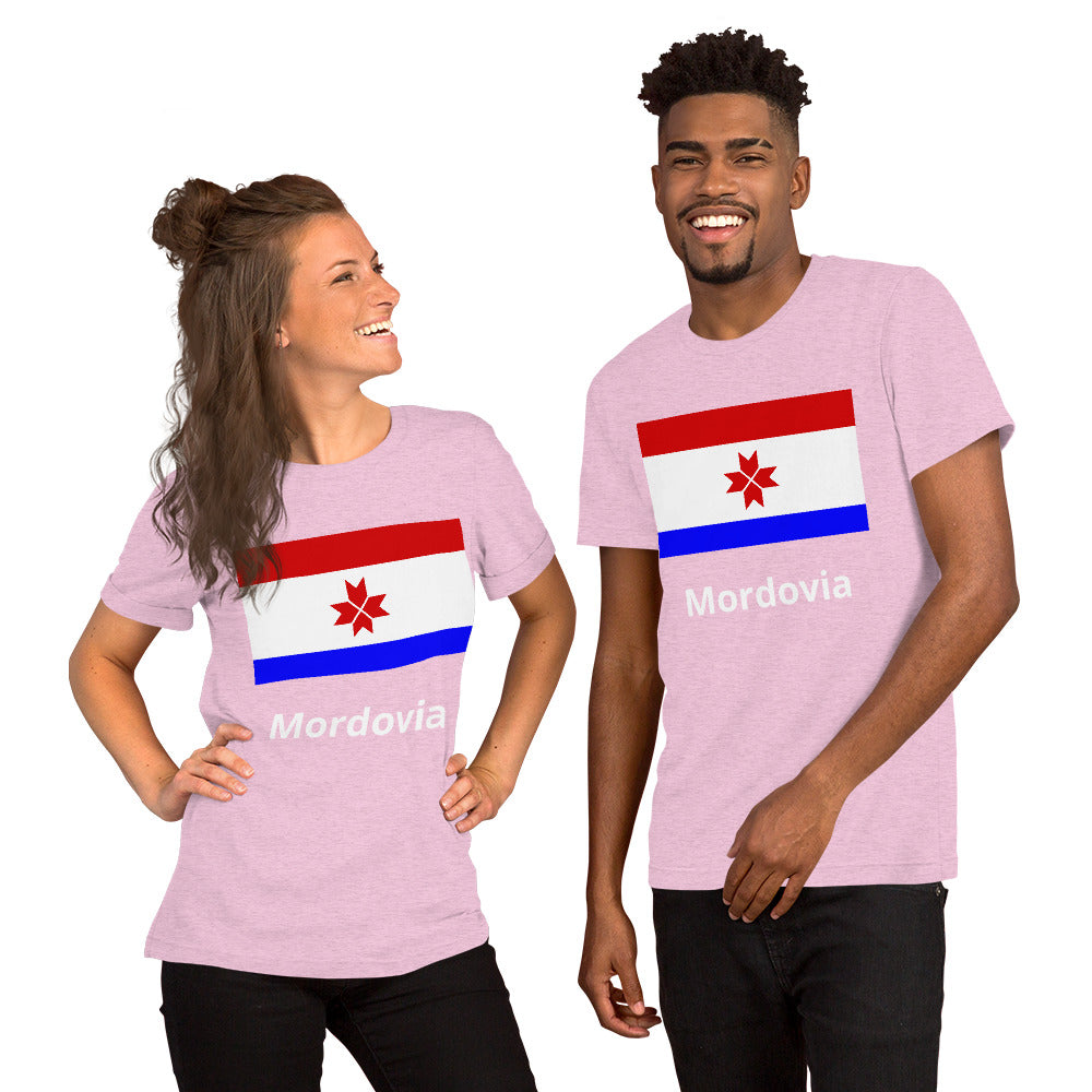 Mordovia flag Unisex t-shirt