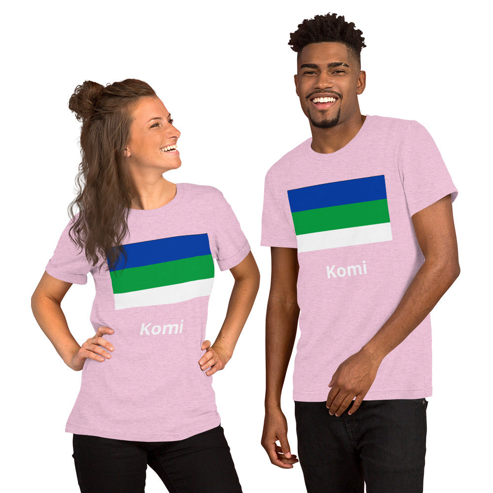 Komi flag Unisex t-shirt