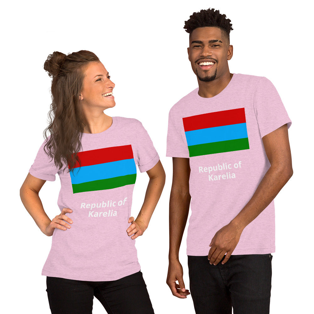 Republic of Karelia flag Unisex t-shirt