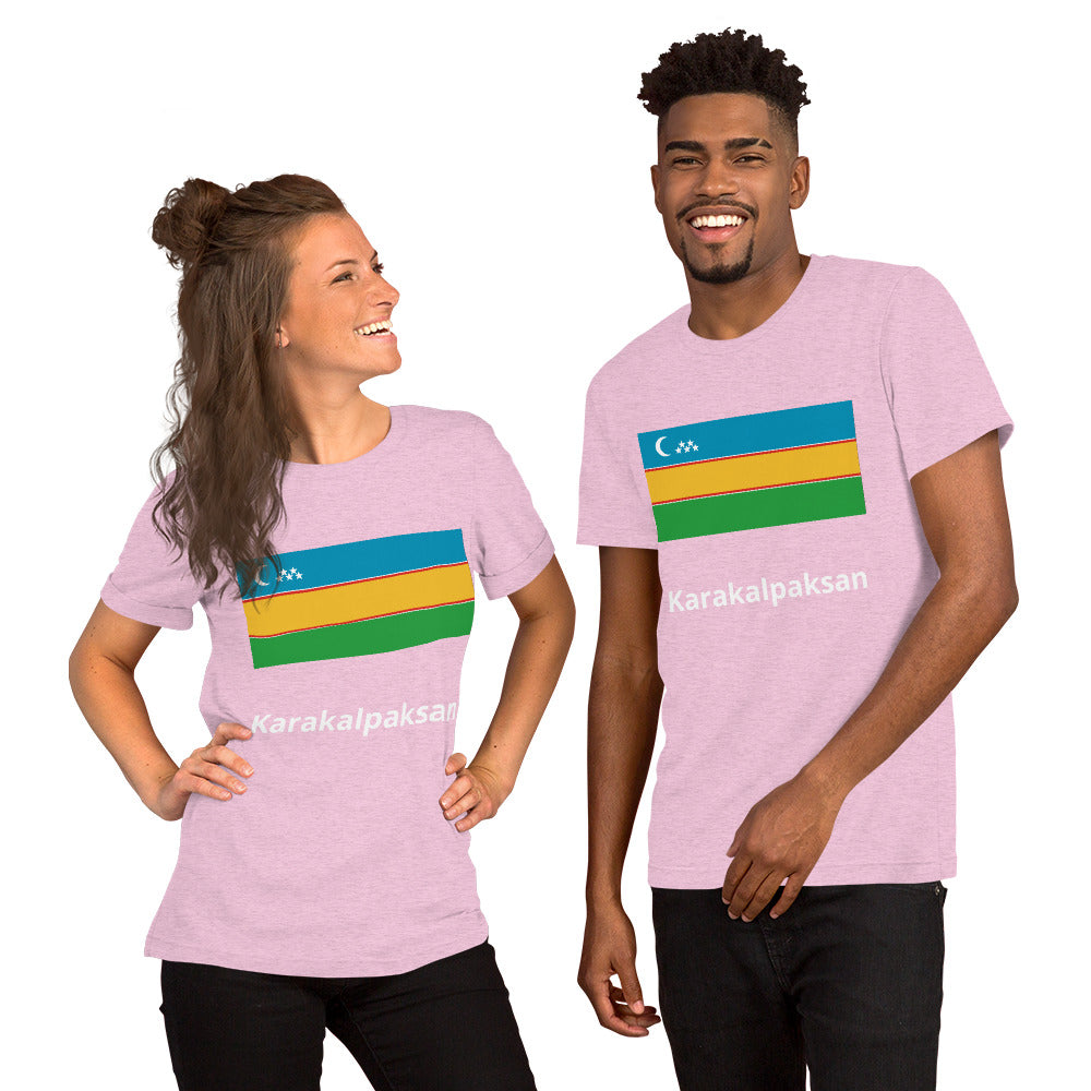 Karakalpakstan flag Unisex t-shirt