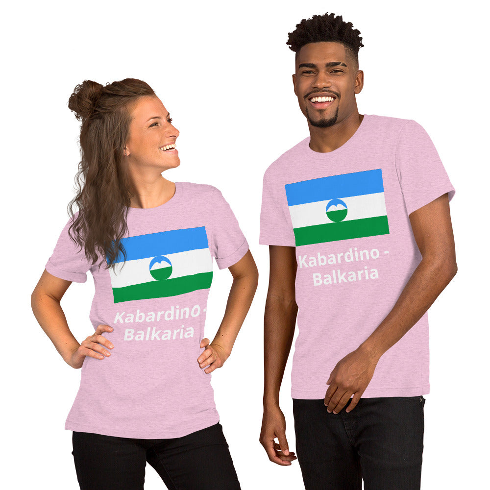 Kabardino - Balkaria flag Unisex t-shirt