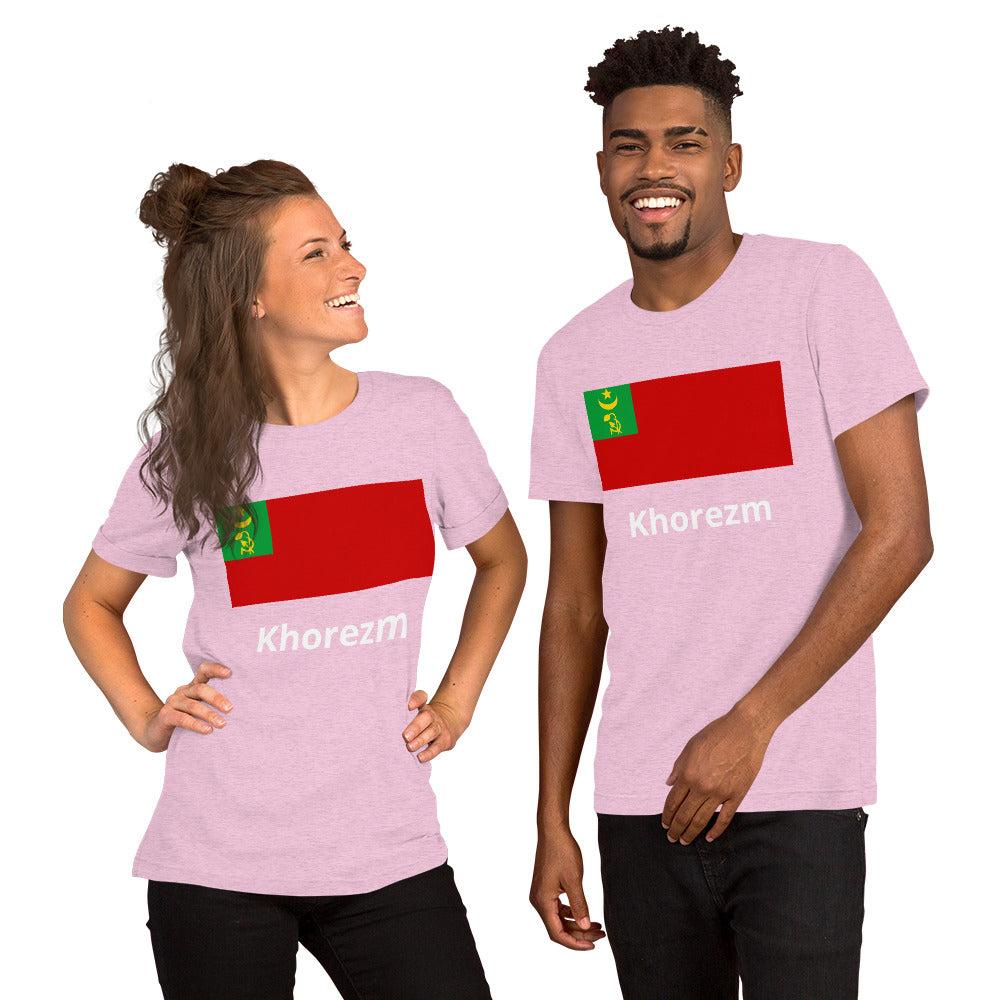 Khorezm flag Unisex t-shirt