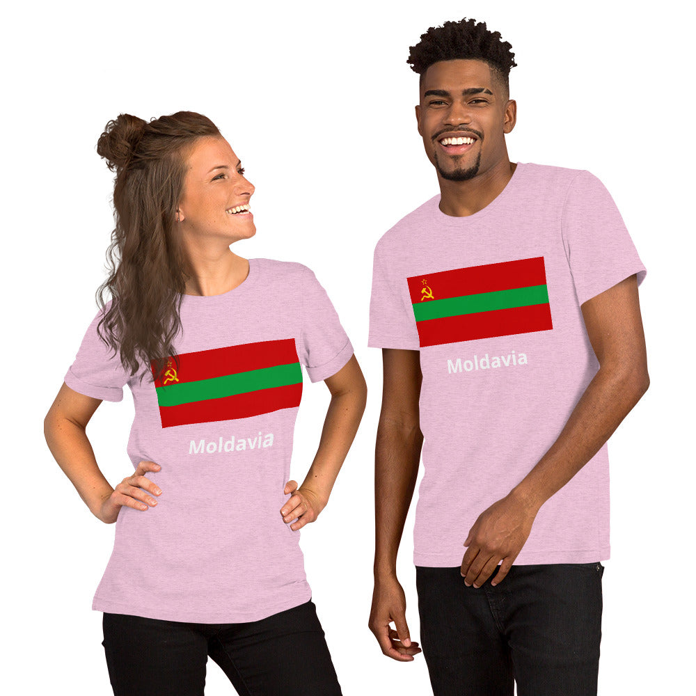 Moldavia flag Unisex t-shirt