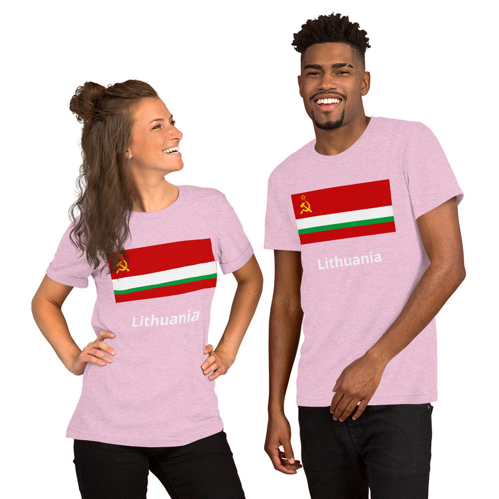 Lithuania flag Unisex t-shirt