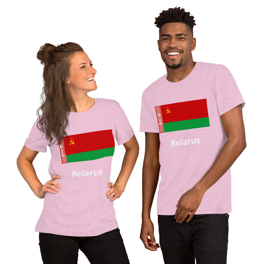 Belarus flag Unisex t-shirt