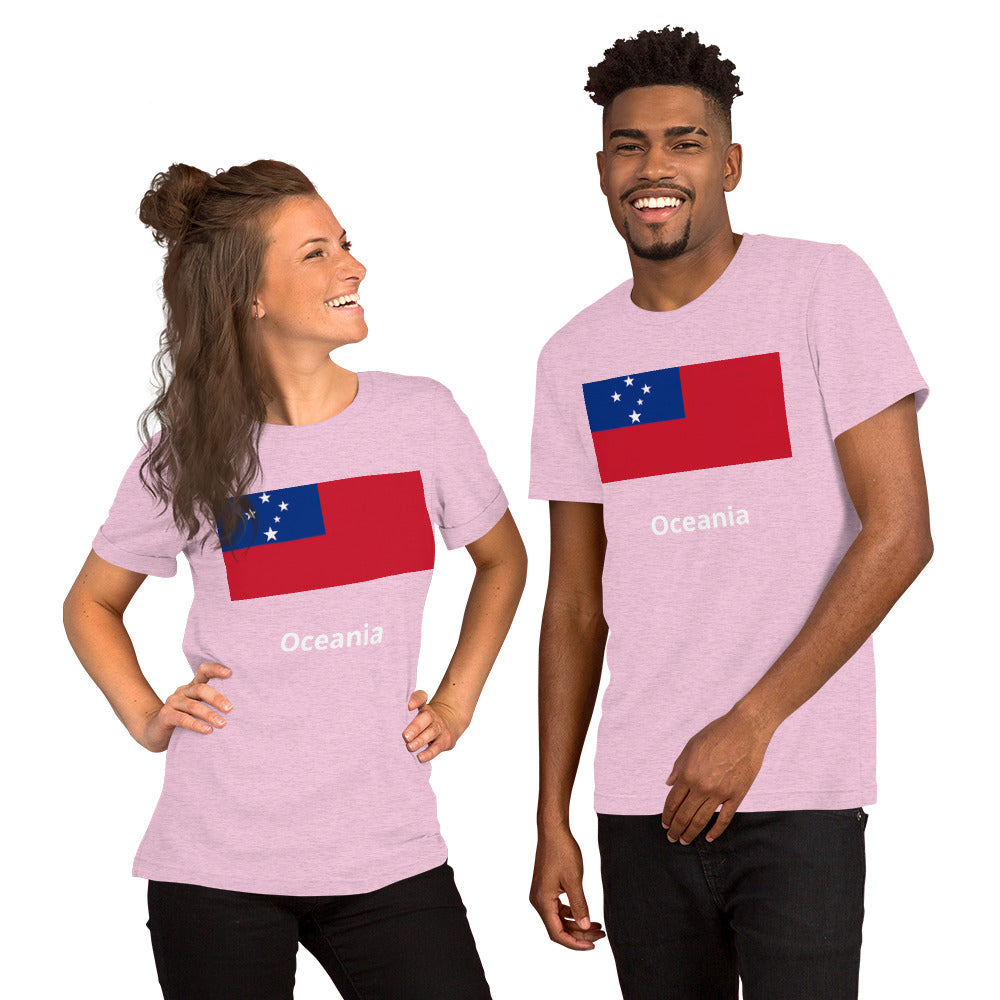 Oceania flag Unisex t-shirt