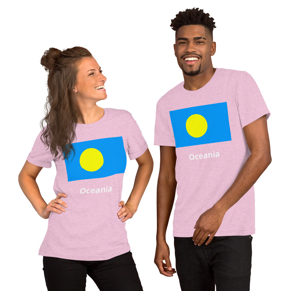 Oceania flag Unisex t-shirt