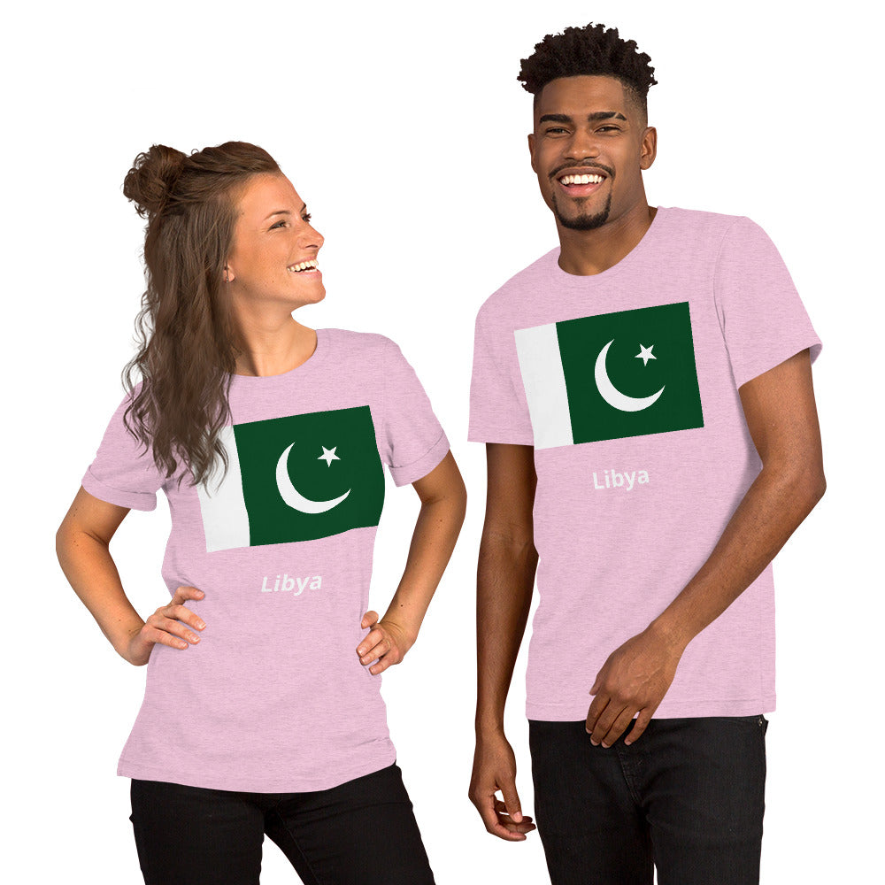 Libya flag Unisex t-shirt