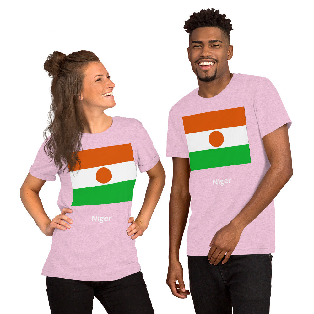 Niger flag Unisex t-shirt