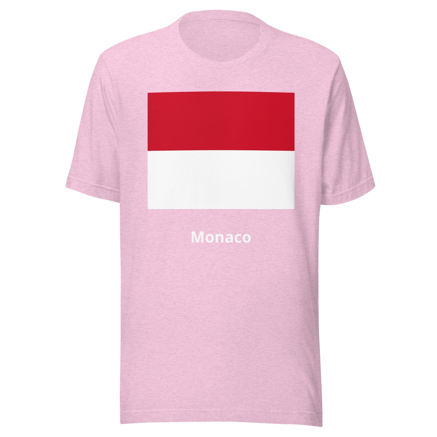 Monaco flag Unisex t-shirt