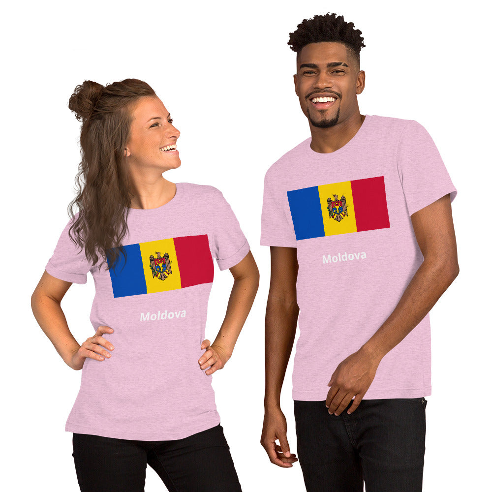 Moldova flag Unisex t-shirt