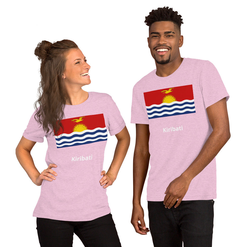 Kiribati flag Unisex t-shirt