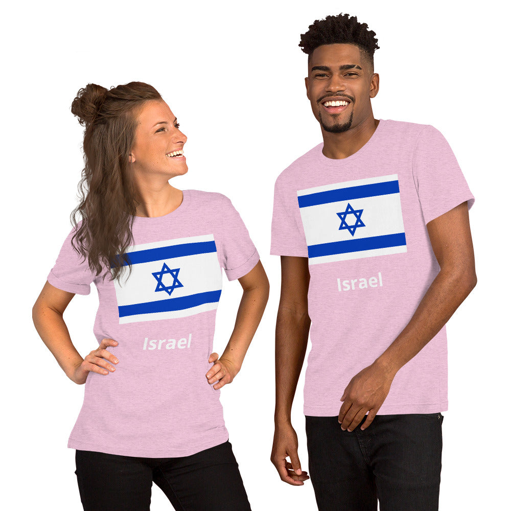 Israel flag Unisex t-shirt