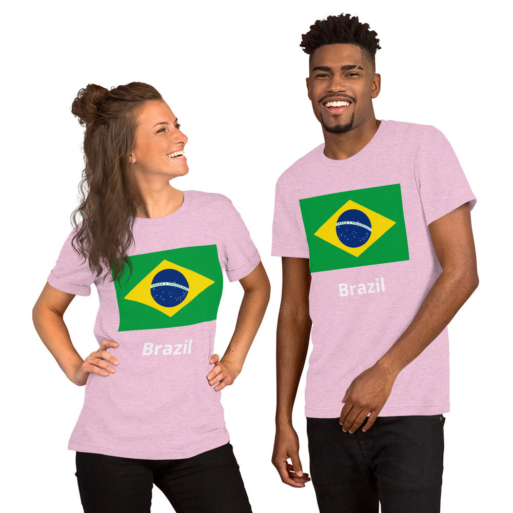 Brazil flag Unisex t-shirt