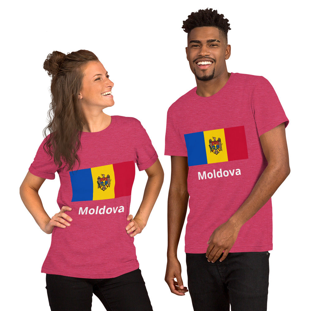 Moldova flag Unisex t-shirt